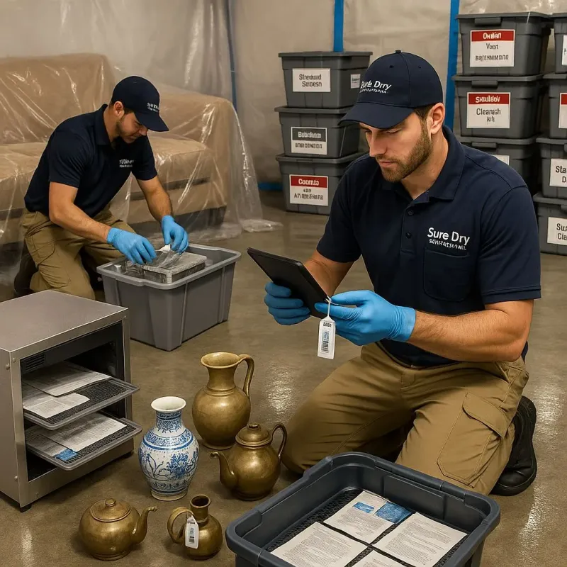 Content Protection and Restoration process in Mitchell, IN